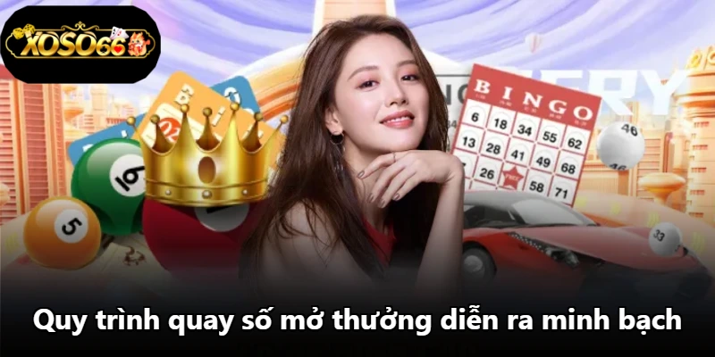 Quy trình quay số mở thưởng diễn ra minh bạch Quy trình quay số mở thưởng diễn ra minh bạch